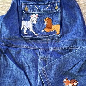 Disney Blue Denim overalls